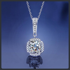 Fashion Moissanite Sterling Silver S925 Jewelry Set