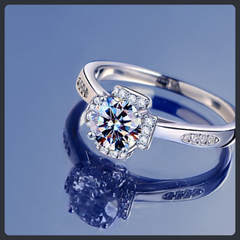 Fashion Moissanite Sterling Silver S925 Jewelry Set